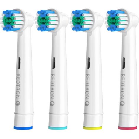 Replacement Brush Heads for Oral B (4 Pcs), Replacement Brush Head, Electric Toothbrush Heads for Precision Cleaning Pro1000 Pro3000 Pro5000 Pro7000 and More (1/5)