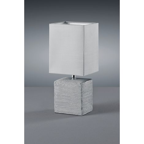 Lampada tavolo da Interno E14 in Ceramica Titanio