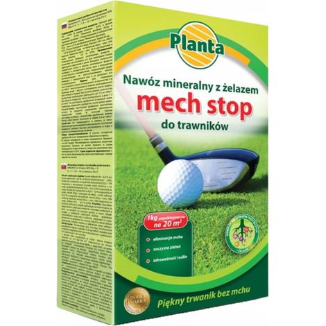 Engrais minéral anti-mousse pour pelouses 1 kg