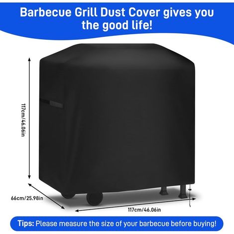 Housse Plancha Exterieur, Housse Barbecue Exterieur Imperméable, Housse Barbecue Gaz avec Sac de Rangement, Résistante de 420D Oxford, Anti-UV, Coupe-Vent, Anti-poussière