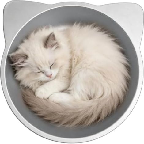 Lit de refroidissement profond semi-fermé pour chat (1/5)