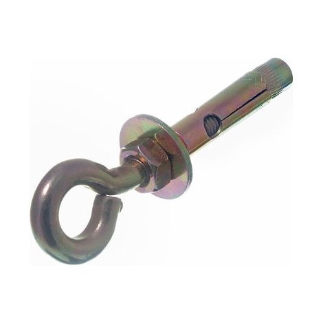 Lot de 24 boulons d'ancrage à œillet M8 x 52 mm (1/2)
