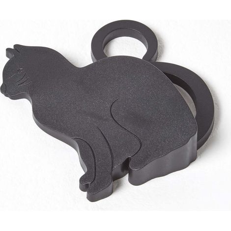 HOMESCAPES Türkeil im Katzen-Design