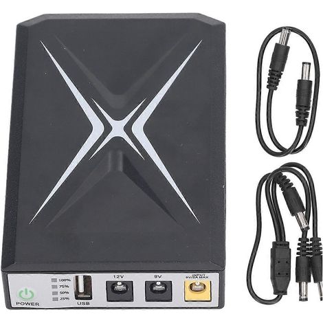 Mini-USV-Akku mit 10400 mAh – Unterbrechungsfreie Stromversorgung für Sicherheitskameras, Router und WLAN