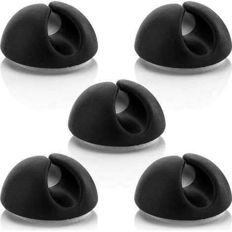 Kabelbinder, Kabelhalterung, Kabelmanagement, Kabelbefestigung, Kabelorganisator für Kabel bis 8 mm, schwarze Kabelbinder, Kabelbefestigung, Kabelmanagement (1/5)