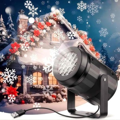 Projecteur de Noël LED étanche pour l'intérieur et l'extérieur (1/5)