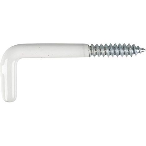 COGEX - GOND à VIS ACIER PLASTIFIé BLANC - SET DE 8 PIèCES - COULEUR: BLANC - DIMENSIOSN: 3.5 X 40MM - DIAMèTRE: 3.5MM - LONGUEU