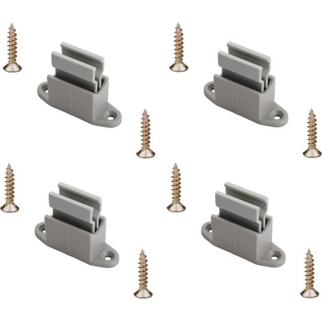 cyclingcolors 4x supporto per manovella 14mm regolabile 28-48mm tapparelle con vite plastica grigio finestre persiana biella (1/3)