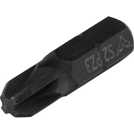 Embout magnétique cruciforme PZ2 x 25 mm, lot de 32 pièces (8 blisters de 4 pièces chacun) (1/5)