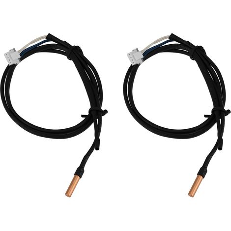 2x Sondes Doubles pour Climatiseur Ambiant Capteur de Température D'air 15 K 35 cm 20 K 47 cm Compatible avec Les Climatiseurs (1/5)