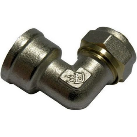 RACCORDO CURVO FEMMINA DFX Diam. 1/2 x 16  -CONF