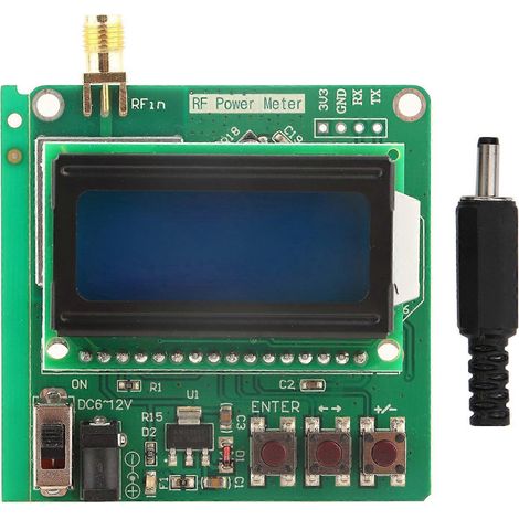 HF-Leistungsmesser, Dämpfungsset, digitale Anzeige, Signalstärkemodul 1M-8G