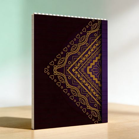 Cadre créatif en briques, cadeau d’anniversaire pour amoureux et couples (1/5)