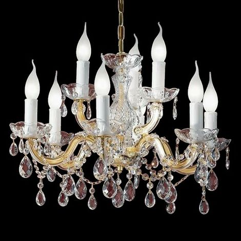 [GEBRAUCHT] B-Ware Orion Kronleuchter Marie Claire Deckenlampe Deckenlicht Leuchte Lampe Led E14