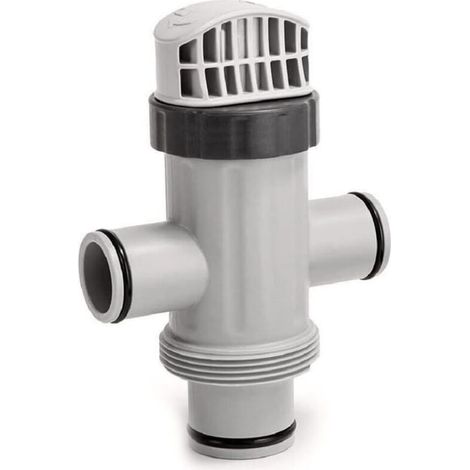 11872 Connecteur de valve de piston à double fente, pièce de rechange pour Intex pour pompe de filtre de piscine hors sol et de piscine (1/4)