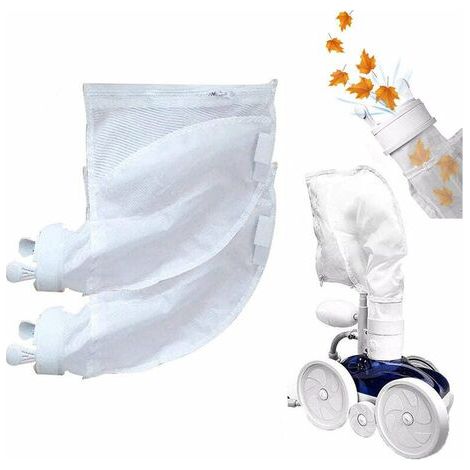 Sac à Filtre Pour Robot Aspirateur De Piscine - Maille Ultrafine - Capacité Élevée - Cordon Réglable - Compatible Modèles 280 Et 480 - 1 Pièce (1/5)