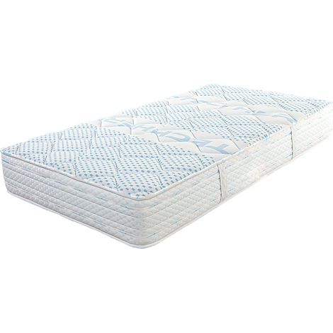 Matelas réversible MILA en mousse mémoire de forme, ferme, indépendance du couchage, avec face été/hiver - 140 x 190 x 24 cm (1/5)