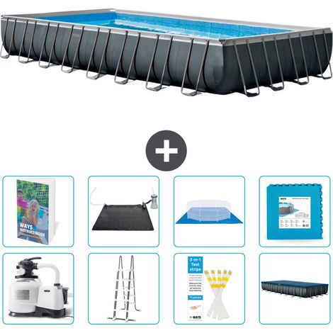 Ultra XTR Pool Rechteckig - 975x488x132 cm - 9-teilig S621