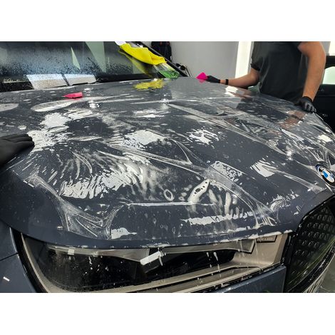 Film PVC vinilico trasparente lucido media durata per protezione verniciatura parti automobilistiche APA made in Italy h152 Misura - 152cm x 100cm