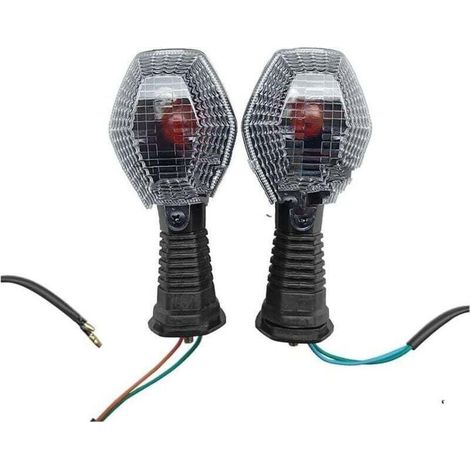 Convient pour moto Suzuki DL 1000 V-Strom DL 650 V-Strom clignotant modifié transparent long (ZD098) (1/2)