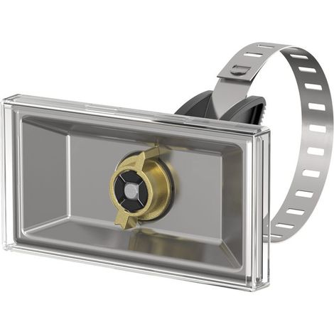 Flamco Portaetichette universale Edst., plastica per etichette 100 x 50mm, F55002