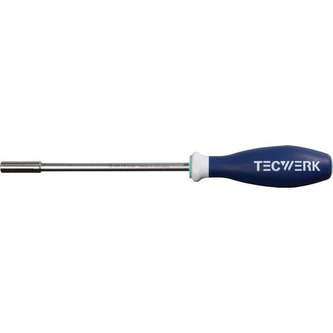Porte-embouts 1/4 pouce m.Aimant Longueur de lame 150mm Poignée 3K TECWERK (1/2)
