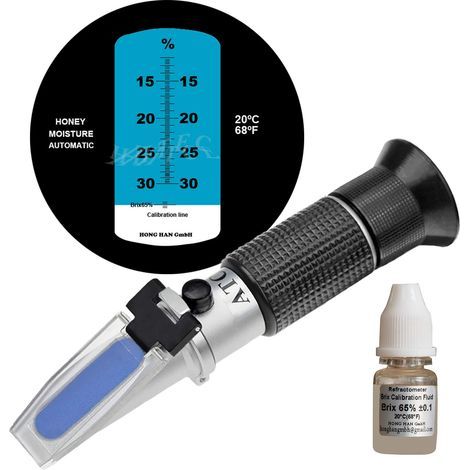 Honey Refractometer, 12-30% Range, Automatic ATC, High Precision, Beekeeper (1/5)