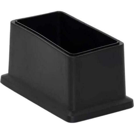 YMYNY 8er-Pack rechteckige, nicht abfärbende Stuhlbeinkappen aus PVC – Bodenschutz, 25 x 50 mm (1" X 2") (1/3)