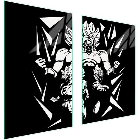 PIASTRA PROTETTIVA IN VETRO PER CUCINA 65x52 ANIME (1/5)