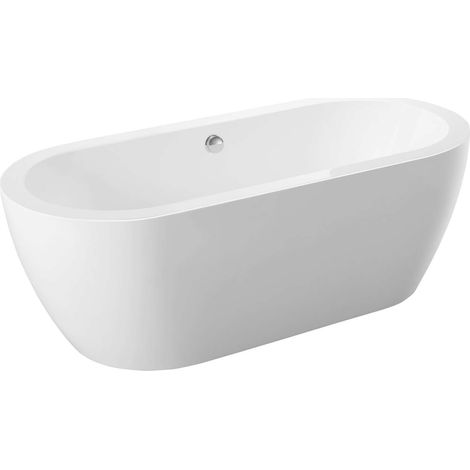 Polysan - Freistehende Badewanne Samira 173 x 78 cm, weiß 68648 (1/5)