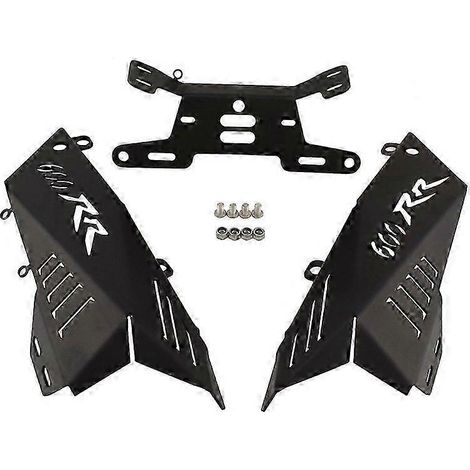 Kit de support de plaque d'immatriculation pour Honda CBR600RR CBR 600RR 2007 2008 2009 2010 2011 2012 (Type-2, logo 600RR) (1/5)