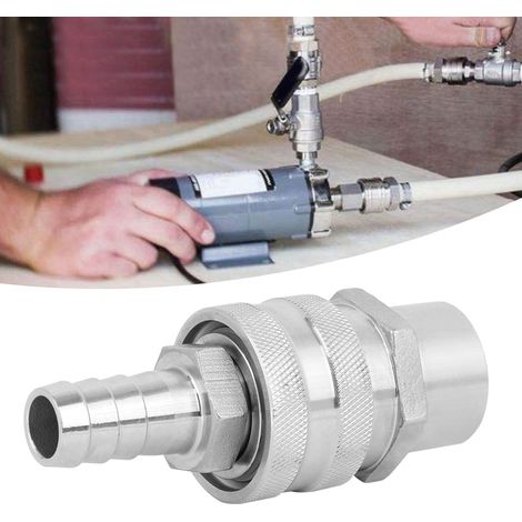Raccord rapide pour pompe à bière, filetage femelle 1/2 pouce NPt 1/2 pouce Barb