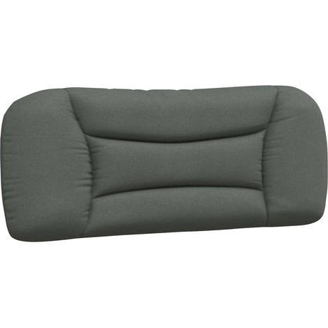 Maison Exclusive - Cuscino testiera Hvar Grigio Scuro 100 cm in Tessuto