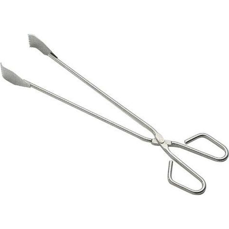 GARCIMA pinzas barbacoa inoxidable 38x6 cm. , Tenazas barbacoa inoxidable- Medida: 38 x 6 cms.- Realizadas en acero inoxidable.- Ideales para usar en barbacoas.