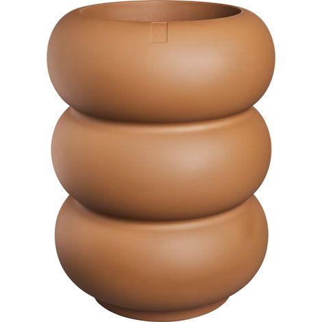Vaso Amber Roll High D 43 x H 58 cm Caramel ELHO