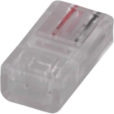 Connettore fisso COB LED 8mm 2pin 12-24V DC 3A Polux (1/3)