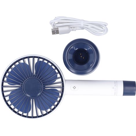 Kompakter, tragbarer, per USB aufladbarer Ventilator für Zuhause, Büro und den Außenbereich (1/5)