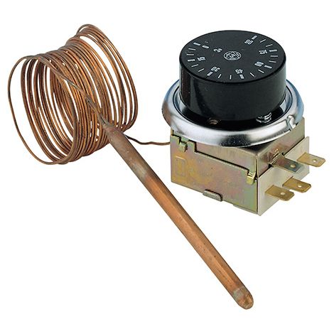 Aquastat simple KTC 100 avec bouton et rosace