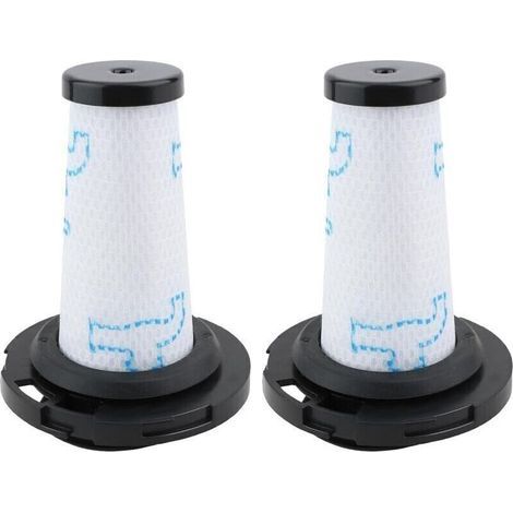 Replacement filter for Rowenta X-FORCE FLEX 9.60 RH20 RH203 RH207 RH2079WO, for Rowenta X-Pert 7.60, for X-NANO ESSENTIAL RH20xx, 2 pre-filters (1/5)