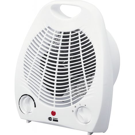 TERMOVENTILATORE STUFA ELETTRICA SCALDA BAGNO 200X125X260MM 1000/2000W (1/4)