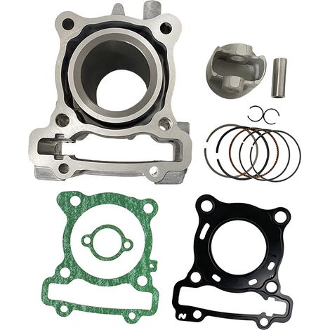 Cylinder and piston parts for Yamaha GPD125 and Nmax125 motorcycle engines. (1/4)