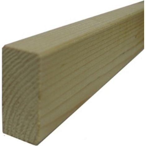 Trave mis 3,2 x 7,0 x 100 cm in legno di abete