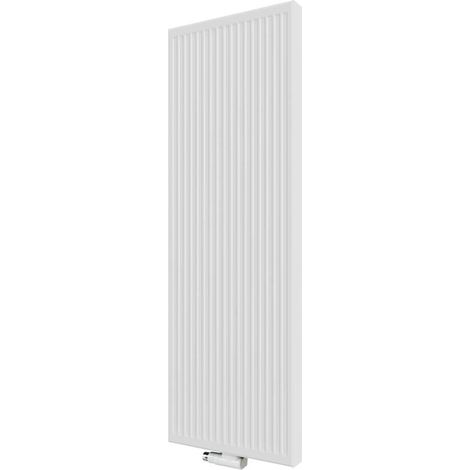 Finimetal – Radiateur vertical en acier 2702W – Dimensions 2100x750mm – 6 orifices de raccordement Ø1/2" – Réversible haut/bas