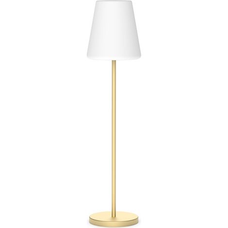 NewGarden Lola Slim 180 Lampada da terra LED 9W 860lm IP65 dimmerabile telecomando incluso colore Oro Rosa (1/4)