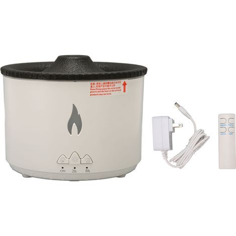 Diffuseur d'Aromathérapie avec Télécommande, Arrêt Auto 2H/8H, Humidificateur de Bureau Sécuritaire pour Maison et Bureau, Prise US 100‑240V (1/5)