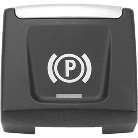 Schwarze Abdeckung für den Handbremsknopf (P-Taste), Parkschalter, für 1er BMW F20 F21 und 2er BMW F22 F23 F45 F46 F44 (1/4)