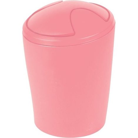 Poubelle à bascule MOVE 2L Frosty Rose Spirella (1/2)
