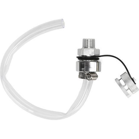 Soupape de vidange d'huile moteur M16-1.50, structure robuste à torsion rapide, opération à une touche pour les véhicules (1/5)