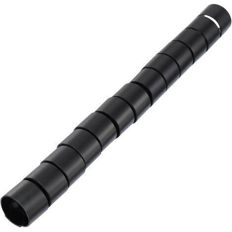 TRU COMPONENTS 1593183 TC-MX-KLT32BK203 Spiralschlauch 32 mm (max) Schwarz 5 m (1/3)