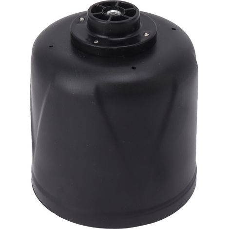 Plateau de service compartimenté en plastique à double compartiment, avec couvercle, bleu, idéal pour les noix, les bonbons et les fruits secs. (1/5)